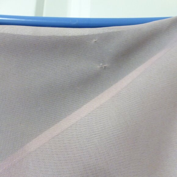 NWT LE CHATEAU black dress with pink and purple chiffon flowy floral layer - Picture 9 of 10